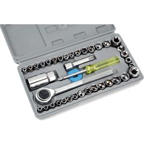 BỘ DỤNG CỤ SỬA CHỮA ĐA NĂNG 40 MÓN CHO XE MÁY, OTO - DỤNG CỤ SỬA XE GIA ĐÌNH