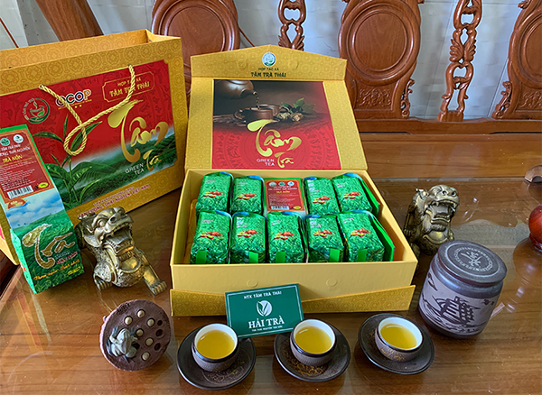 OCOP - Hộp trà nõn làm quà tặng 1kg