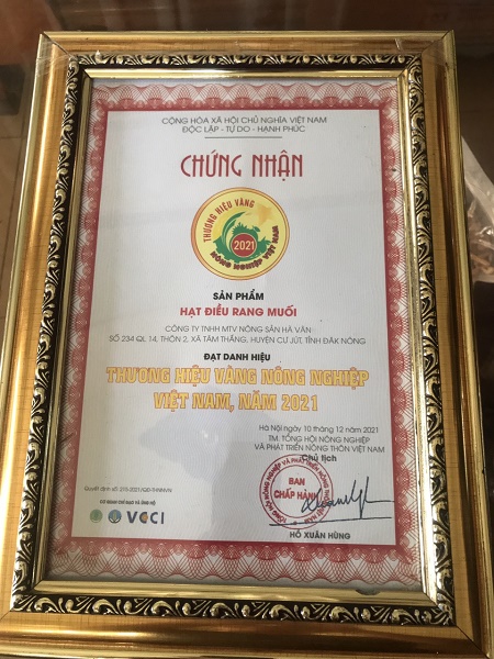 OCOP - Hạt điều rang muối Đức Tâm - 500g - Ảnh 2