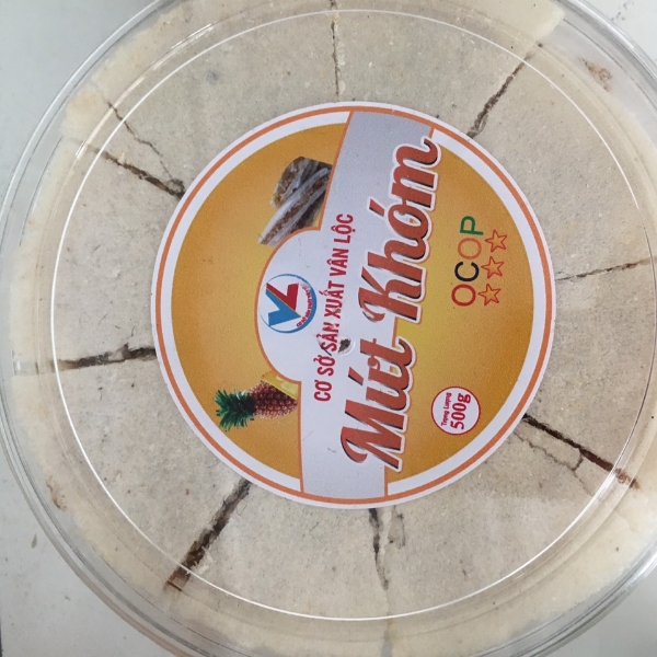 Mứt Khóm Cầu Đúc Hậu Giang - Ảnh 2
