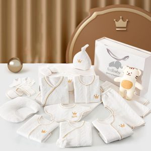 Set quà sơ sinh cho bé FEDBABY 0 - 6 tháng tuổi, thu đông cao cấp