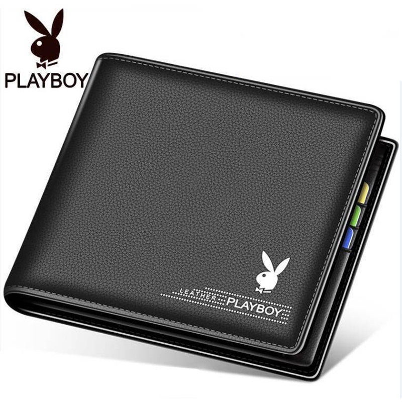 Ví Da Gập Dáng Ngắn Thời Trang Cổ Điển Cho Nam - Ảnh 4