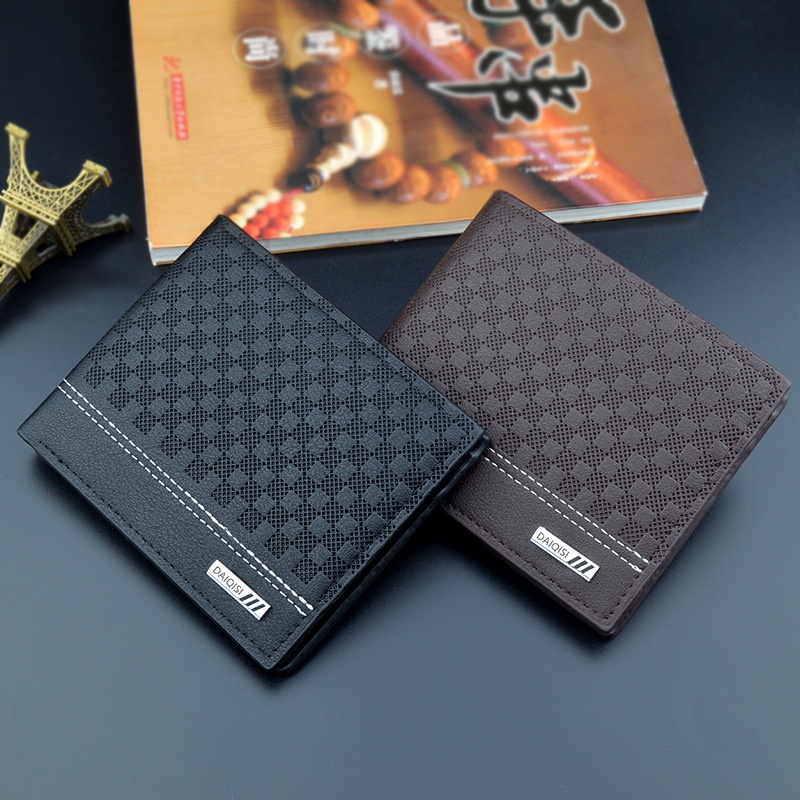 Ví da thời trang ngang nam DQS 101 loại nhiều ngăn sang trọng - Ảnh 4