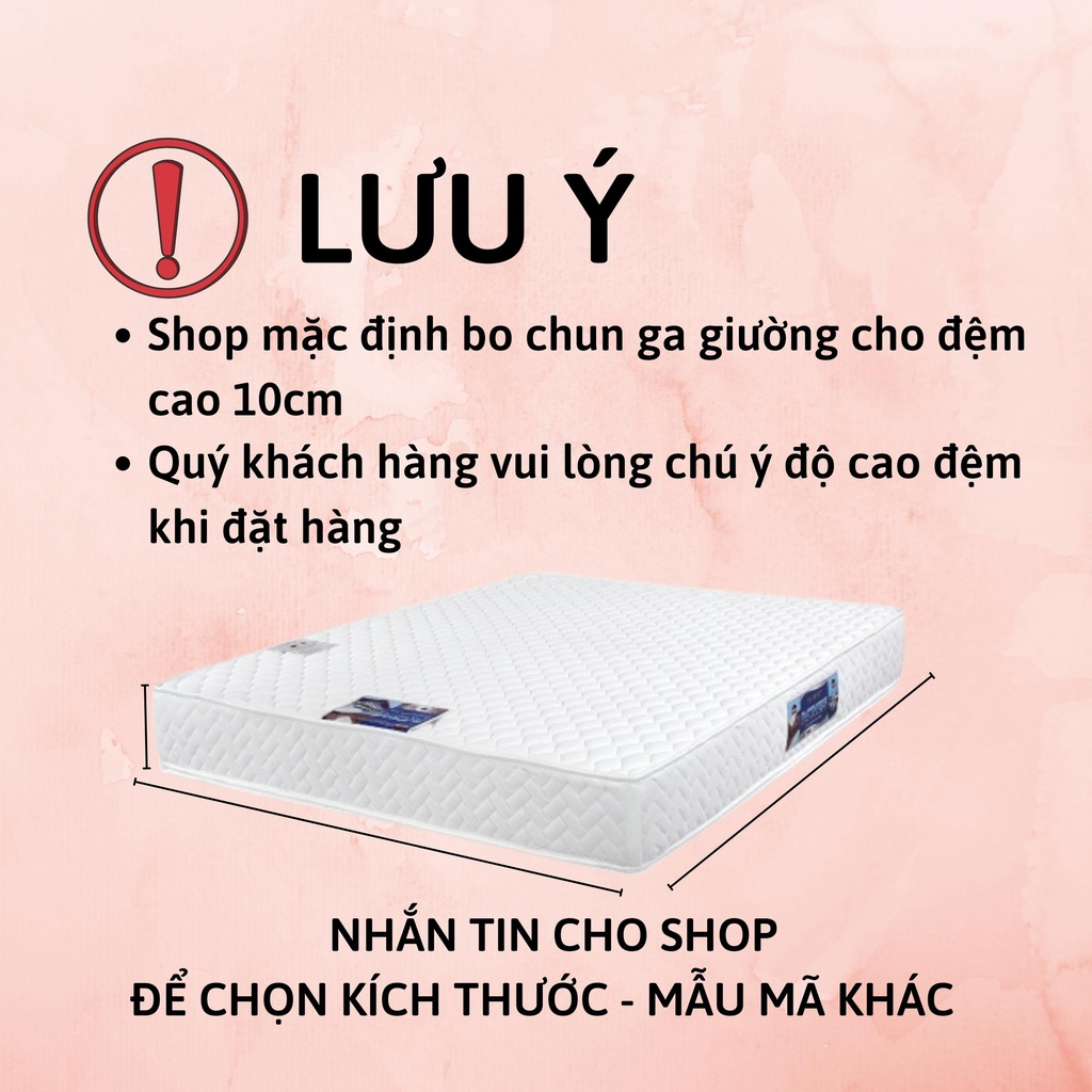 Bộ Ga Giường, bộ ga gối 3 món poly cotton, Drap giường 1m2, 1m4, 1m6, 1m8 sinh viên ở khu nội trú - Ảnh 4