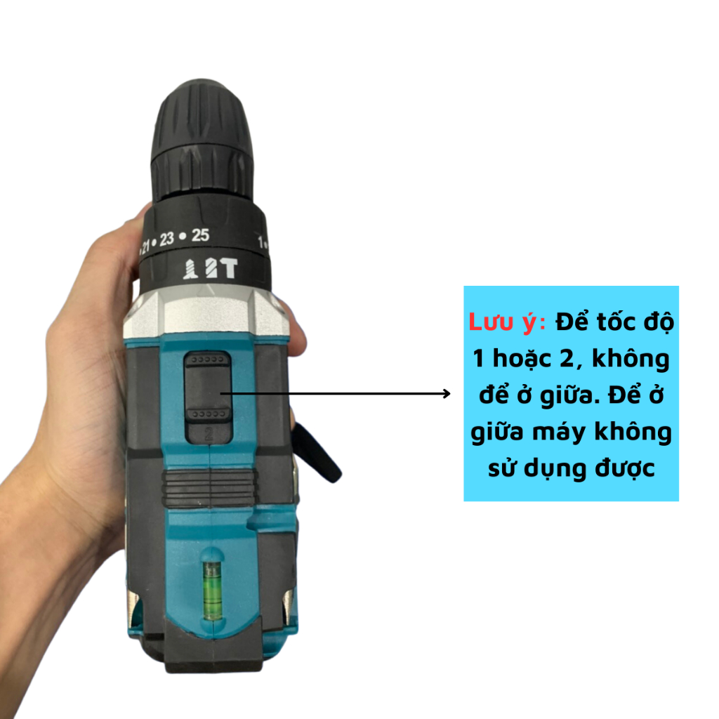 Máy khoan pin cầm tay Makita 72v, máy bắn vít 3 chức năng khoan tường, bắn vít, khoan sắt - Ảnh 2