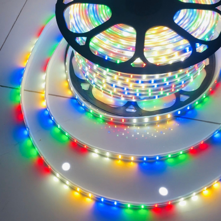 DÂY LED 5050 SIÊU SÁNG CHÔNG NƯỚC (ĐƠN GIÁ/1MÉT)- ĐÈN LED TRANG TRÍ NGOÀI TRỜI - Ảnh 3